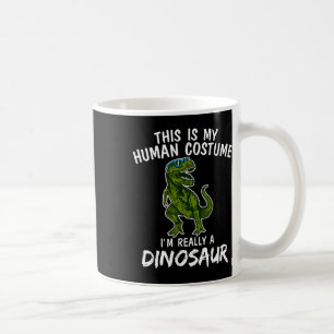 Das ist mein menschliches Kostüm, ich bin wirklich Kaffeetasse