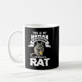 Das ist mein menschliches Kostüm, ich bin wirklich Kaffeetasse