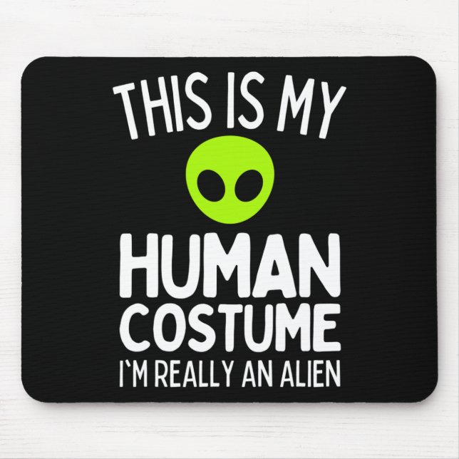 Das ist mein menschliches Kostüm, ich bin wirklich Mousepad (Vorne)