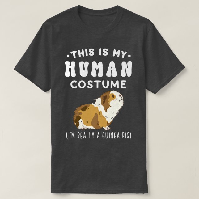 Das ist mein menschliches Kostüm, ich bin wirklich T-Shirt (Design vorne)