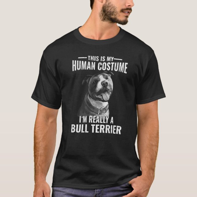 Das ist mein menschliches Kostüm, ich bin wirklich T-Shirt (Vorderseite)