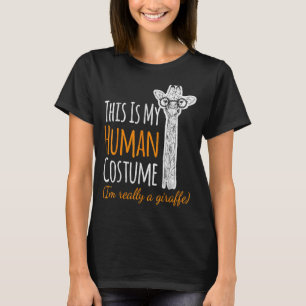 Das ist mein menschliches Kostüm, ich bin wirklich T-Shirt