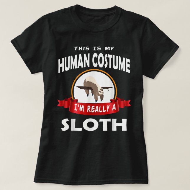 Das ist mein menschliches Kostüm, ich bin wirklich T-Shirt (Design vorne)