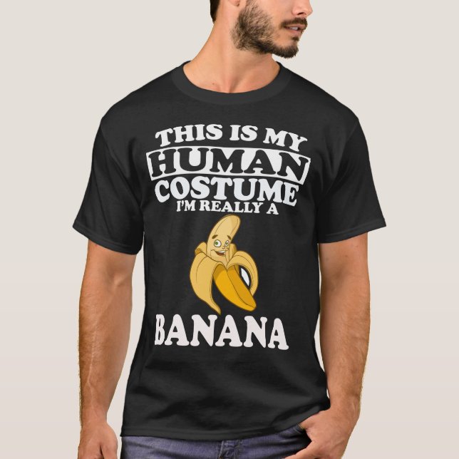 Das ist mein menschliches Kostüm, ich bin wirklich T-Shirt (Vorderseite)