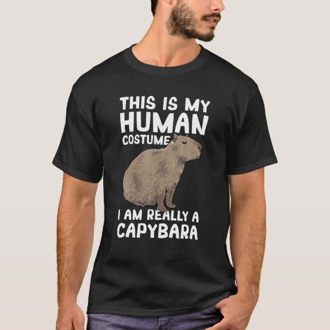 Das ist mein menschliches Kostüm, ich bin wirklich T-Shirt (Vorderseite)