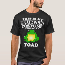 Das ist mein menschliches Kostüm, ich bin wirklich T-Shirt