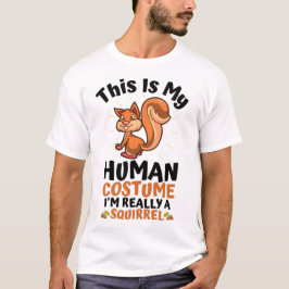 Das ist mein menschliches Kostüm, ich bin wirklich T-Shirt