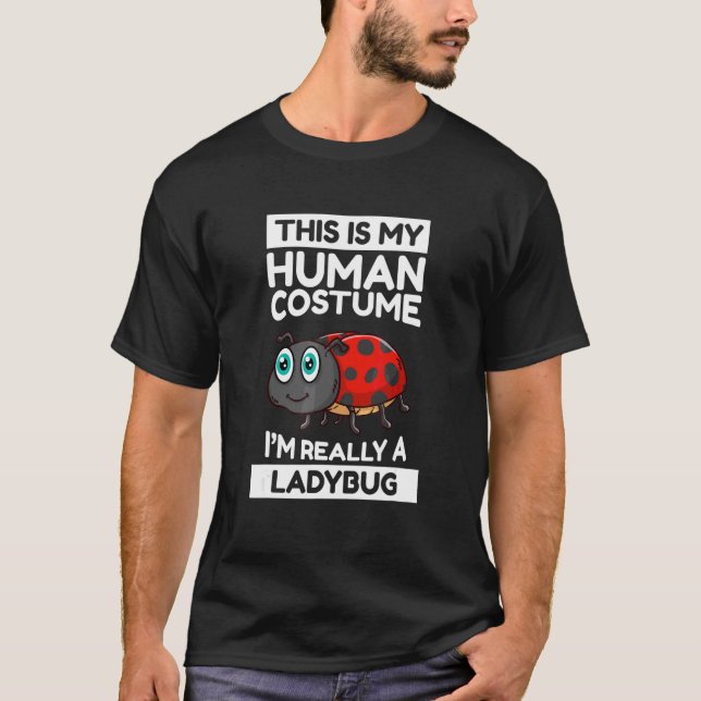 Das ist mein menschliches Kostüm, ich bin wirklich T-Shirt (Vorderseite)