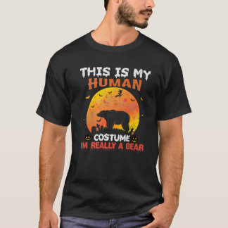 Das ist mein menschliches Kostüm, ich bin wirklich T-Shirt