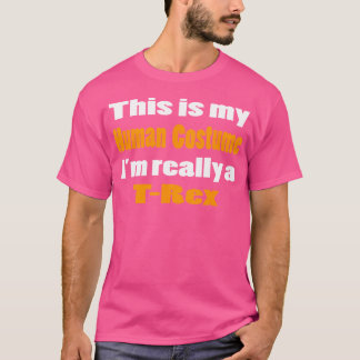 Das ist mein menschliches Kostüm, ich bin wirklich T-Shirt