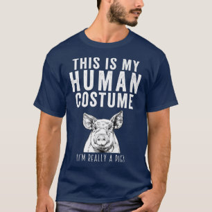 Das ist mein menschliches Kostüm, ich bin wirklich T-Shirt