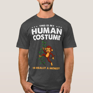 Das ist mein menschliches Kostüm. Ich bin wirklich T-Shirt