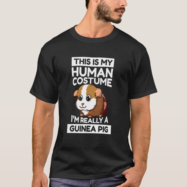 Das ist mein menschliches Kostüm, ich bin wirklich T-Shirt (Vorderseite)