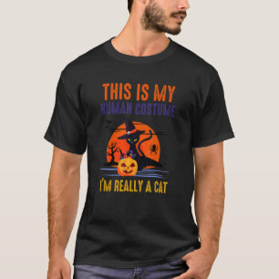Das ist mein menschliches Kostüm, ich bin wirklich T-Shirt