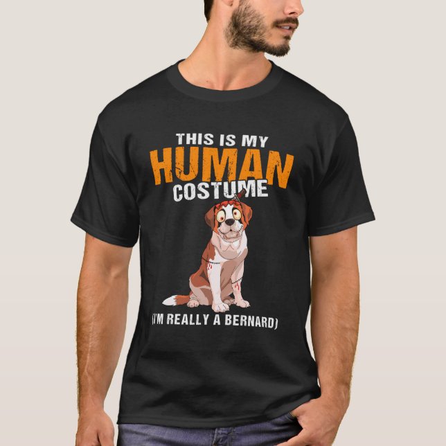 Das ist mein menschliches Kostüm, ich bin wirklich T-Shirt (Vorderseite)