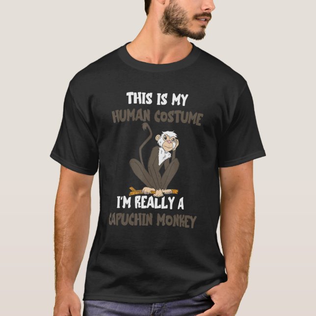 Das ist mein menschliches Kostüm, ich bin wirklich T-Shirt (Vorderseite)