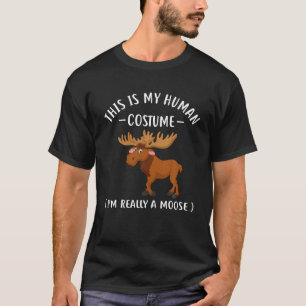 Das ist mein menschliches Kostüm, ich bin wirklich T-Shirt