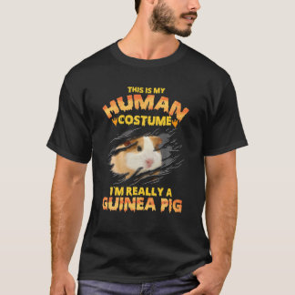 Das ist mein menschliches Kostüm. Ich bin wirklich T-Shirt