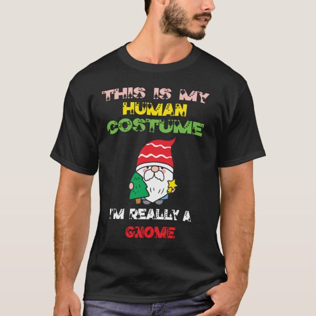 Das ist mein menschliches Kostüm, ich bin wirklich T-Shirt (Vorderseite)