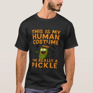 Das ist mein menschliches Kostüm Ich bin wirklich T-Shirt