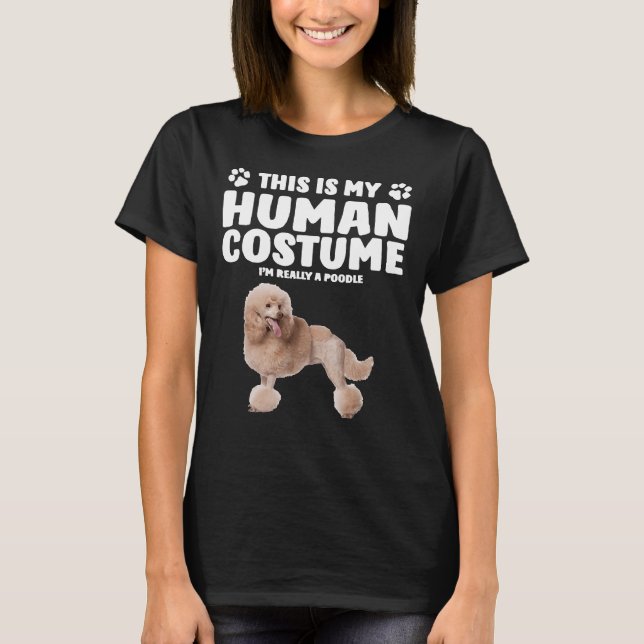 Das ist mein menschliches Kostüm, ich bin wirklich T-Shirt (Vorderseite)