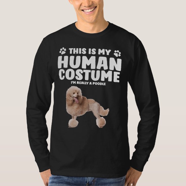 Das ist mein menschliches Kostüm, ich bin wirklich T-Shirt (Vorderseite)
