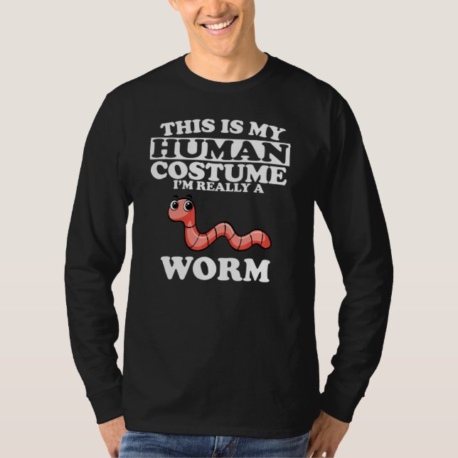 Das ist mein menschliches Kostüm, ich bin wirklich T-Shirt (Vorderseite)