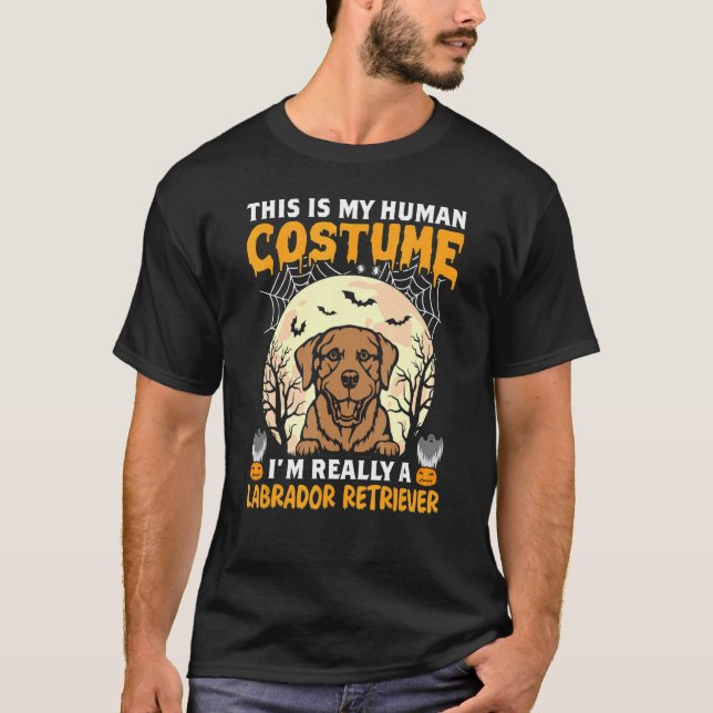 Das ist mein menschliches Kostüm, ich bin wirklich T-Shirt (Vorderseite)