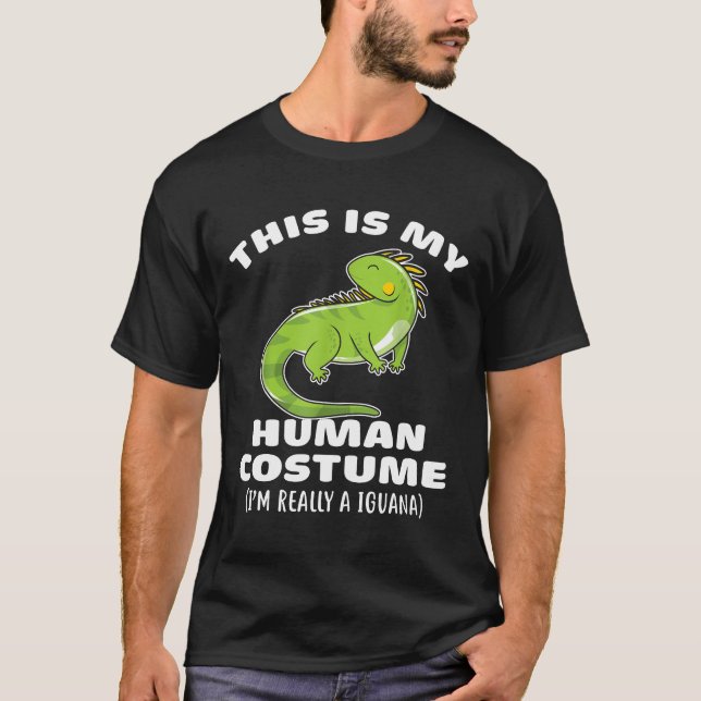 Das ist mein menschliches Kostüm, ich bin wirklich T-Shirt (Vorderseite)