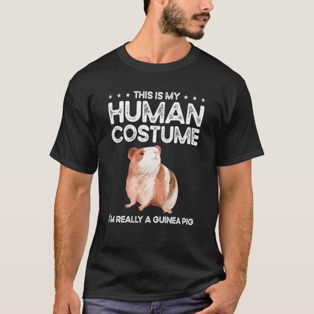 Das ist mein menschliches Kostüm, ich bin wirklich T-Shirt (Vorderseite)