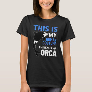 Das ist mein menschliches Kostüm, ich bin wirklich T-Shirt