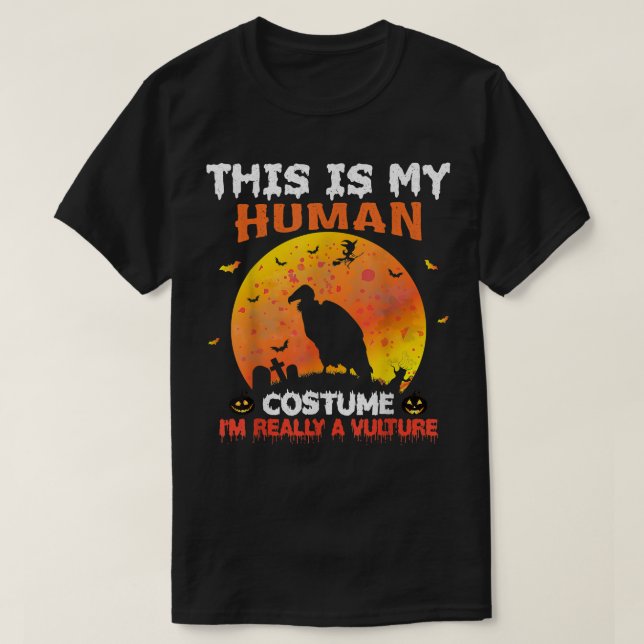 Das ist mein menschliches Kostüm, ich bin wirklich T-Shirt (Design vorne)