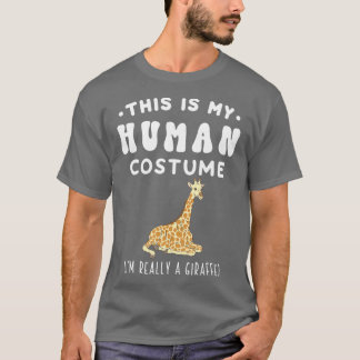 Das ist mein menschliches Kostüm im Grunde eine Gi T-Shirt