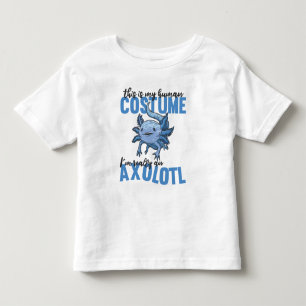 das ist mein menschliches Kostüm im wirklich axolo Kleinkind T-shirt