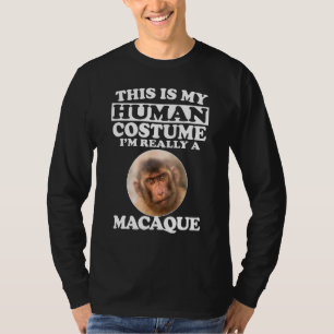 Das ist mein menschliches Kostüm in Wirklichkeit e T-Shirt