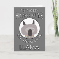 Das ist mein menschliches Kostüm - Llama Edition I