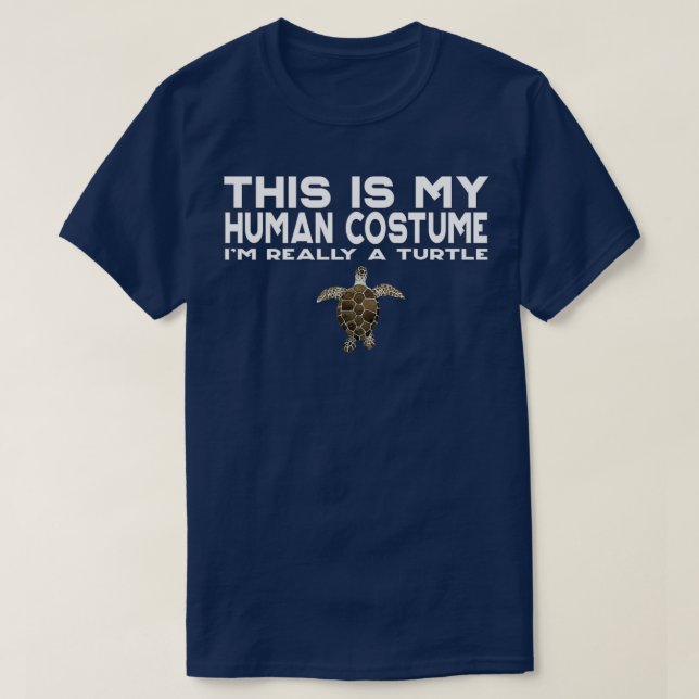 Das ist mein menschliches Kostüm. Wirklich ein Sch T-Shirt (Design vorne)