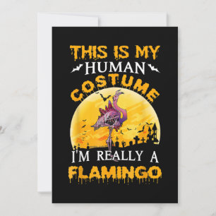 Das ist mein menschliches Kostüm wirklich Flamingo Save The Date