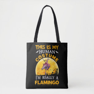 Das ist mein menschliches Kostüm wirklich Flamingo Tasche