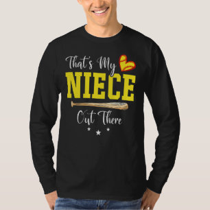 Das ist mein Niece da draußen, Proud Softball Onke T-Shirt