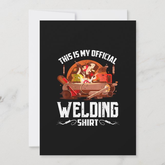 Das ist mein Offizielles Schweißgeschenk |Bestes W Ankündigung (Vorderseite)
