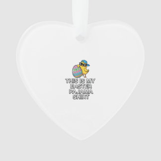 Das ist mein Ostern-Pyjama-Shirt Chick Egg Jungen Ornament