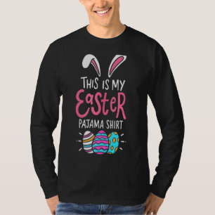 Das ist mein Osterpajama Happy Bunny Pajamas Teil T-Shirt