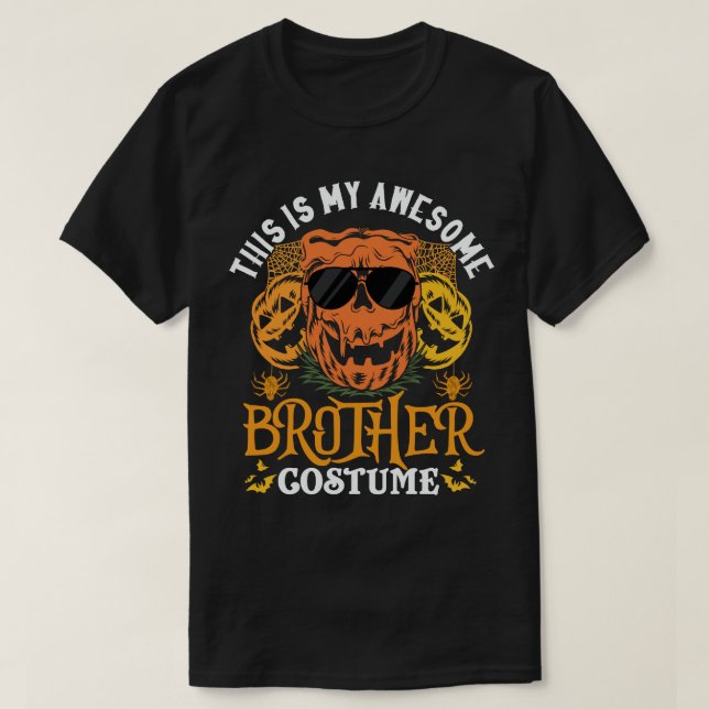 Das ist mein Phantastisches Brüderkostüm, sonniges T-Shirt (Design vorne)