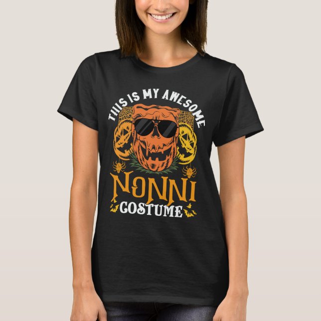 Das ist mein Phantastisches Nonni-Kostüm-Funny Hal T-Shirt (Vorderseite)