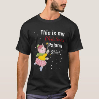 Das ist mein Pig Pajama Xmas Pig 2020 Geschenk für T-Shirt