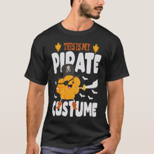 Das ist mein Piratenkostüm Halloween Fauler Pirat T-Shirt