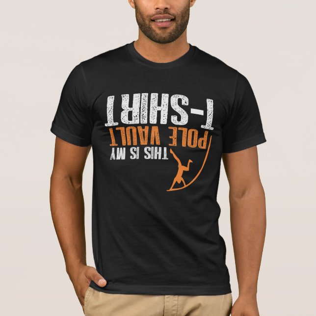 Das ist mein Pol-Vault-Athletiker Sportsman T-Shirt (Vorderseite)