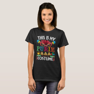 Das ist mein purim Kostüm jüdisches Happy Purim T-Shirt