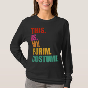 Das ist mein Purim-Kostüm-lustiger Juden T-Shirt